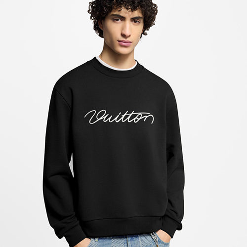 [국내배송] 루이비통 엠브로이더드 시그니처 맨투맨 2color