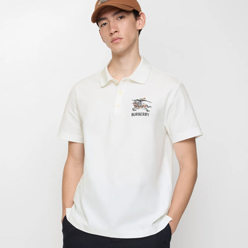 버버리 EKD 스케치 코튼 폴로 반팔 셔츠 2color