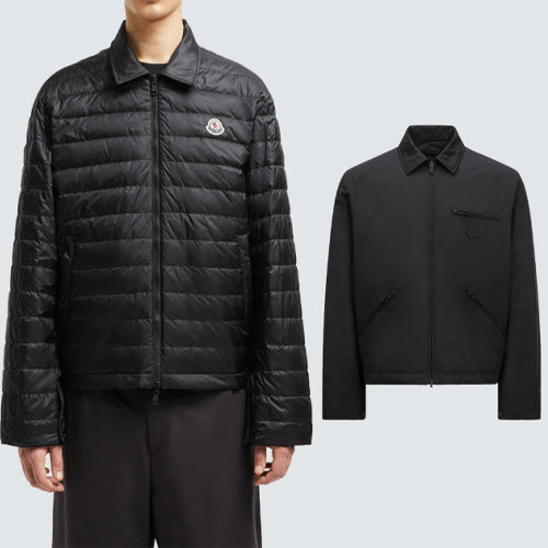 몽클레어 시도네 리버시블 다운 셔츠 재킷 블랙