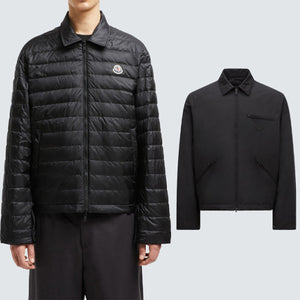 몽클레어 시도네 리버시블 다운 셔츠 재킷 블랙