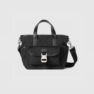 구찌 GG 캔버스 스몰 토트백 블랙 854743