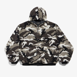 [국내배송] 발렌시아가 카모플라주 스키 후드 집업
