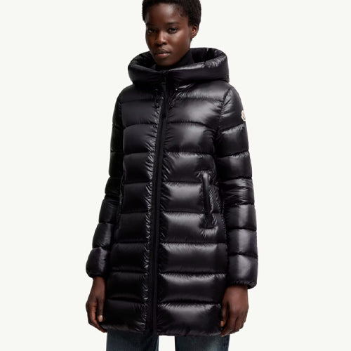 몽클레어 수에니에 후드 미디 다운 재킷 2color