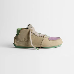 디올 로디 레이스업 부츠 베이지/그린