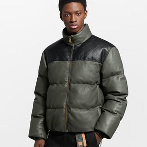 루이비통 모노그램 레더 다운 재킷 1AJBRQ