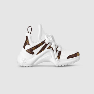 루이비통 모노그램 LV 아치라이트 스니커즈 화이트 1A43L1