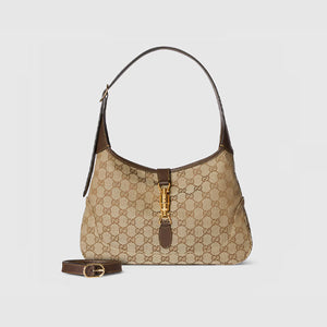 구찌 GG 재키 1961 미디움 숄더백 브라운 863136