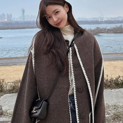 셀린느 트리오페 미니 클로드백 블랙 (권나라 착용)