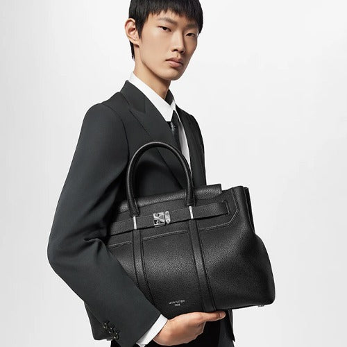 루이비통 조르주 토트백 MM 블랙 M23153