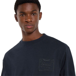 [국내배송] 구찌 피렌체 자수 로고 코튼 반팔티 3color